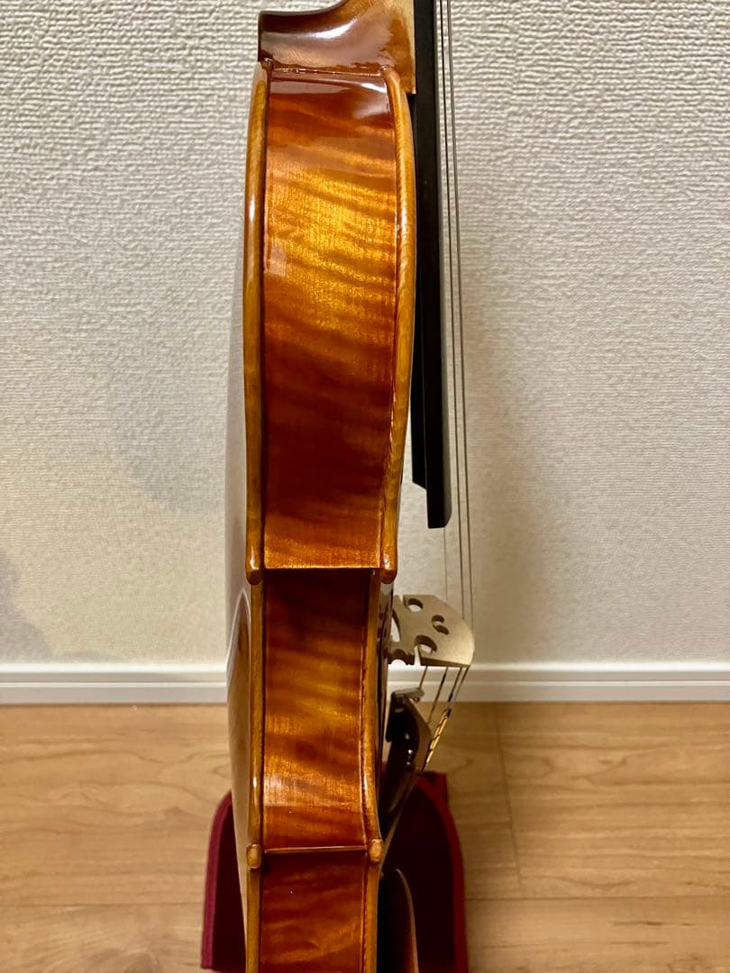 希少、裏板単板、美虎杢2004製　PYGMALIUS #160 バイオリン4/4