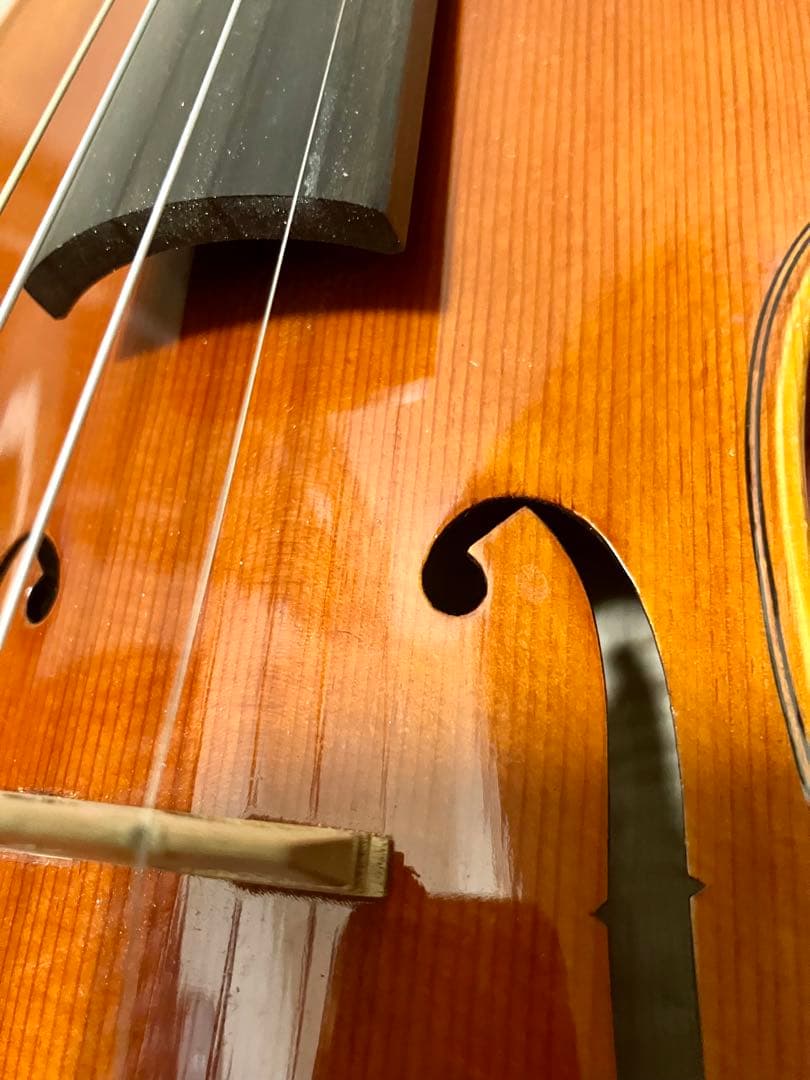 希少、裏板単板、美虎杢2004製　PYGMALIUS #160 バイオリン4/4