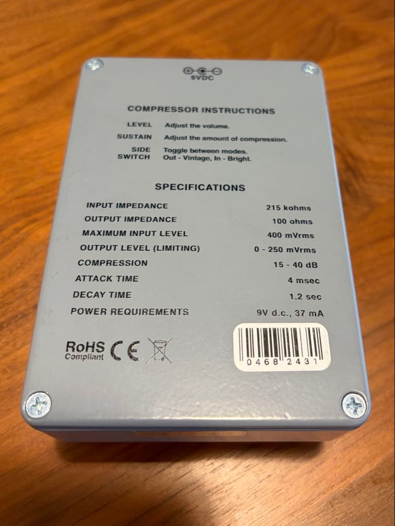 JHS Pedals Ross Compressor コンプレッサー