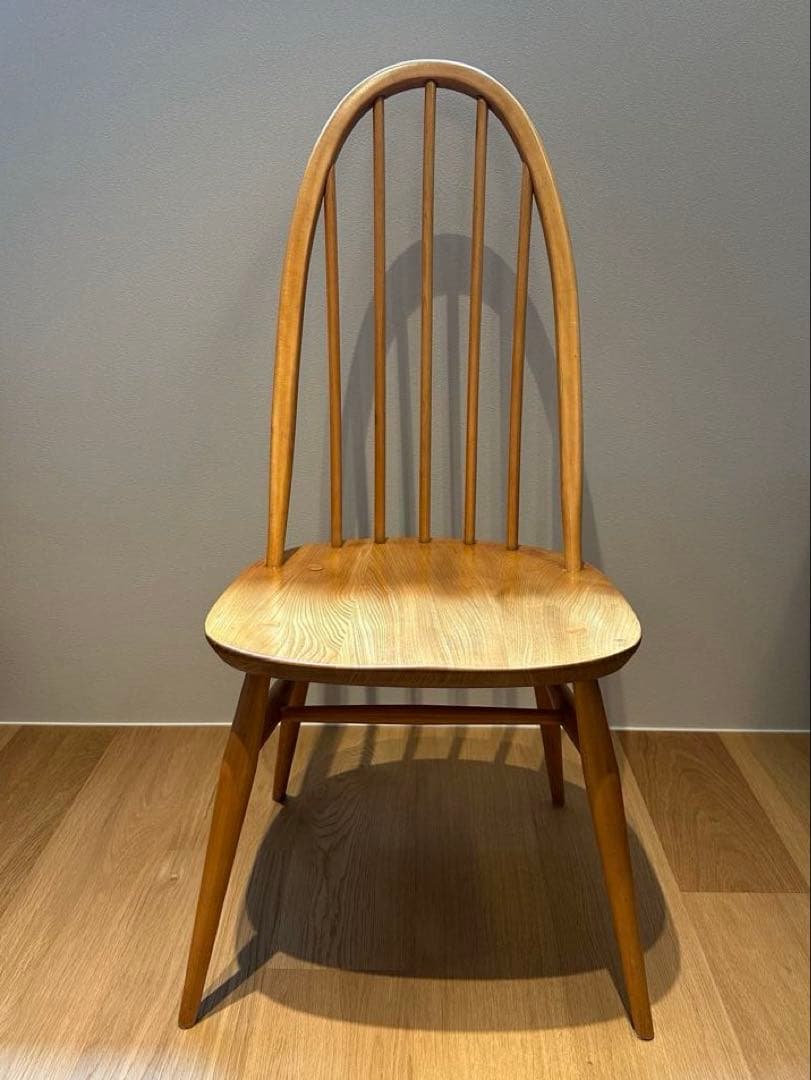ERCOL　クエーカーチェア　アーコール　ハイバック　ヴィンテージ　ダイニング