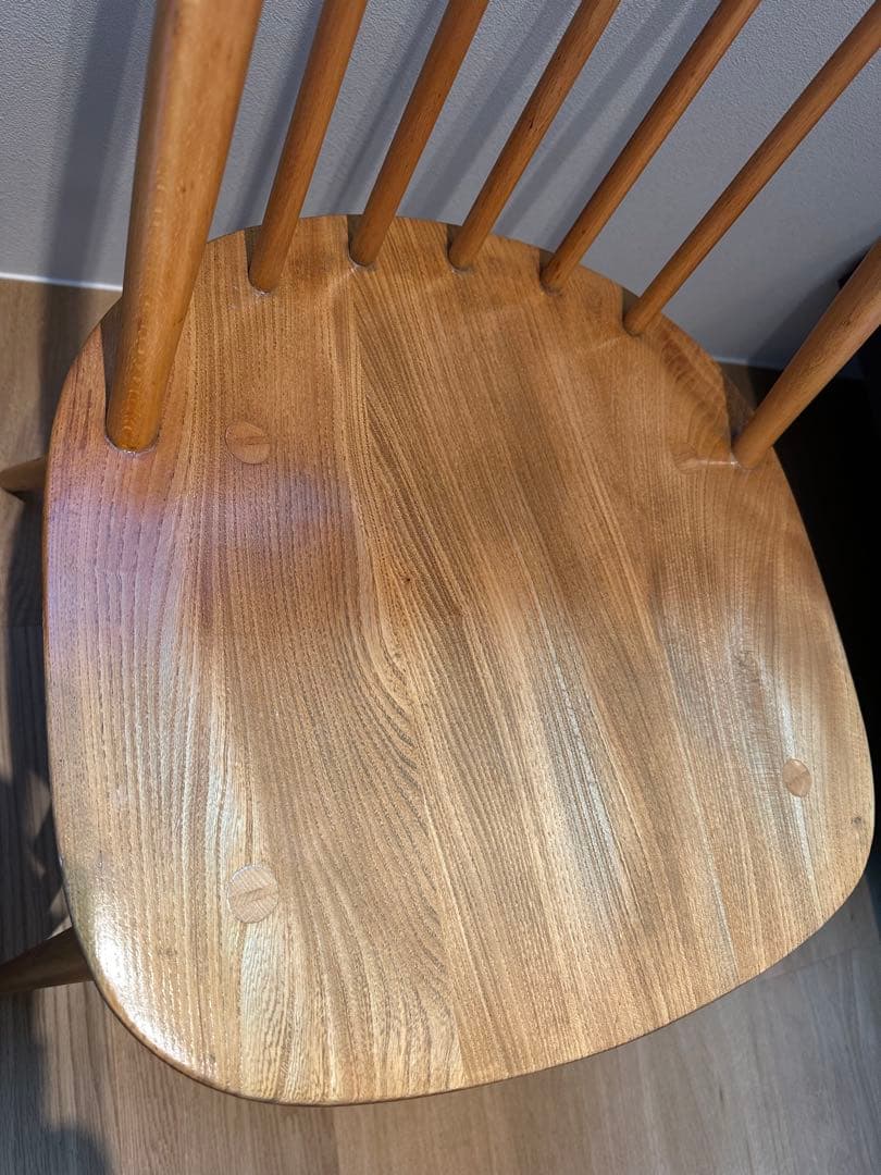 ERCOL　クエーカーチェア　アーコール　ハイバック　ヴィンテージ　ダイニング