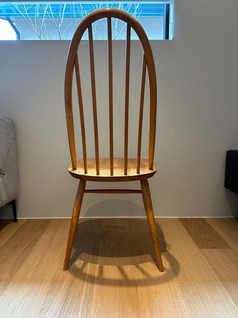 ERCOL　クエーカーチェア　アーコール　ハイバック　ヴィンテージ　ダイニング