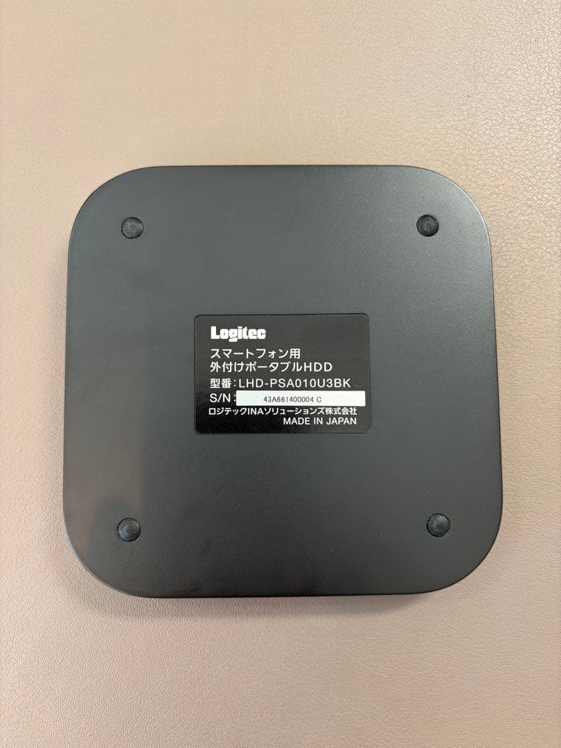 logitec スマホ用 外付けポータブルハードディスク 1TBモデル