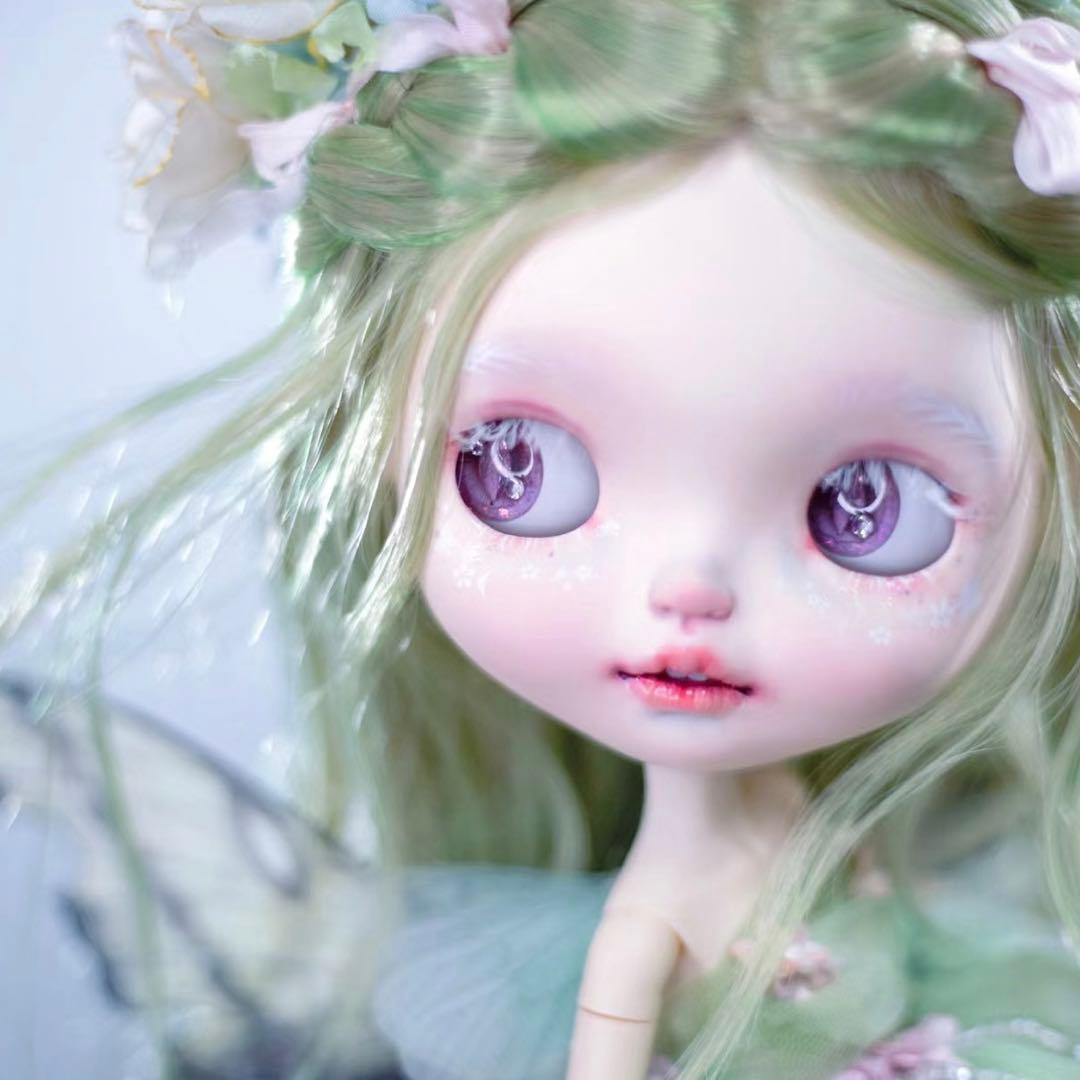 カスタムブライス 海外作家様 人形 アルビノ 美しい エルフちゃん フルセット