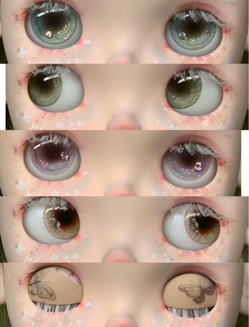 カスタムブライス 海外作家様 人形 アルビノ 美しい エルフちゃん フルセット