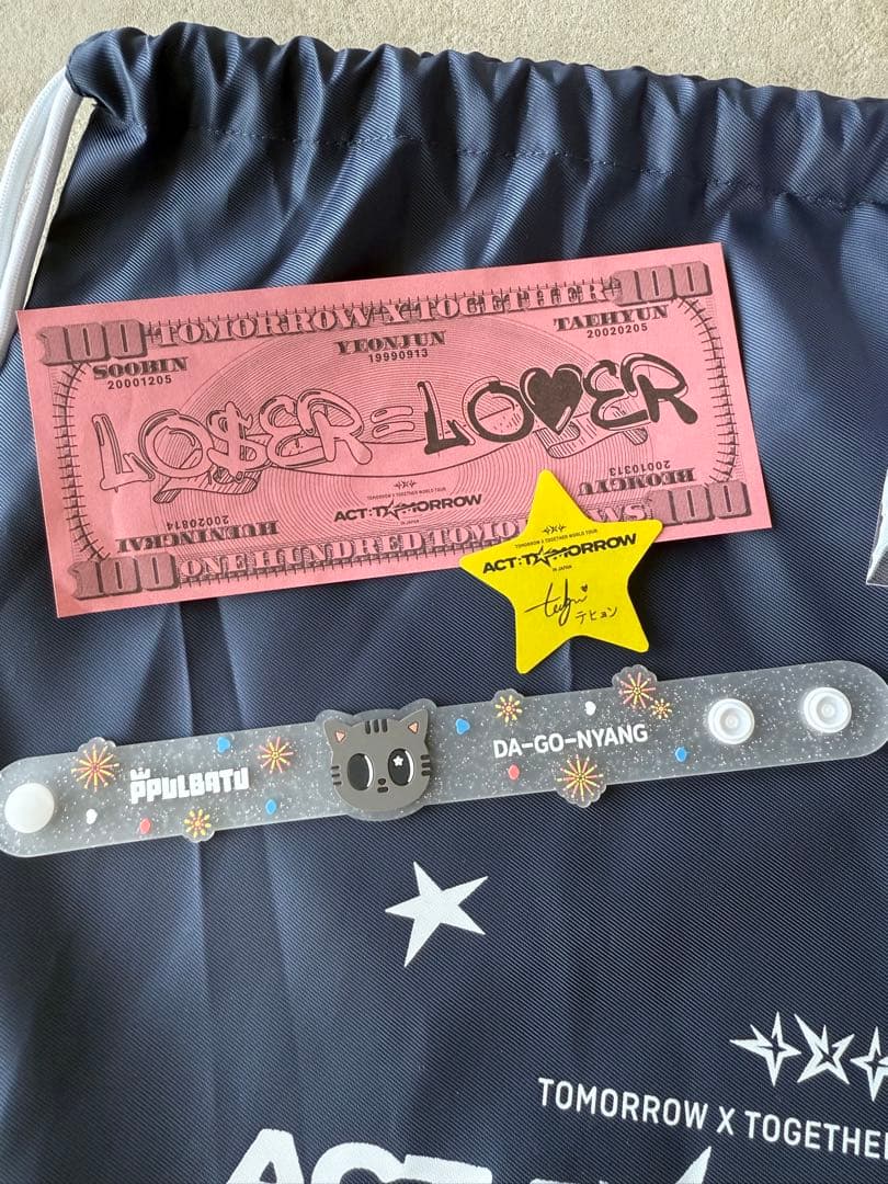 TXT ACTtomorrow埼玉 プレミアムシート特典　テヒョン