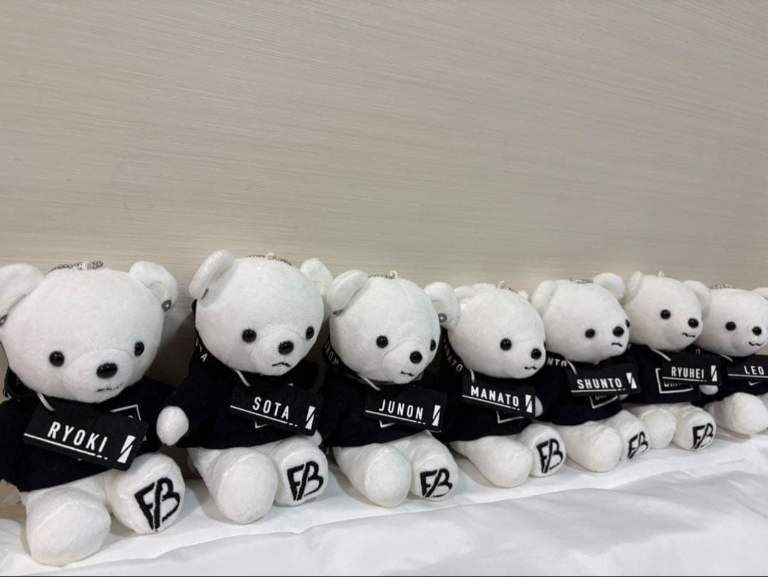 BE:FIRST モアプラスぬいぐるみ 初期 BMSG クマ　7体セットbmsg