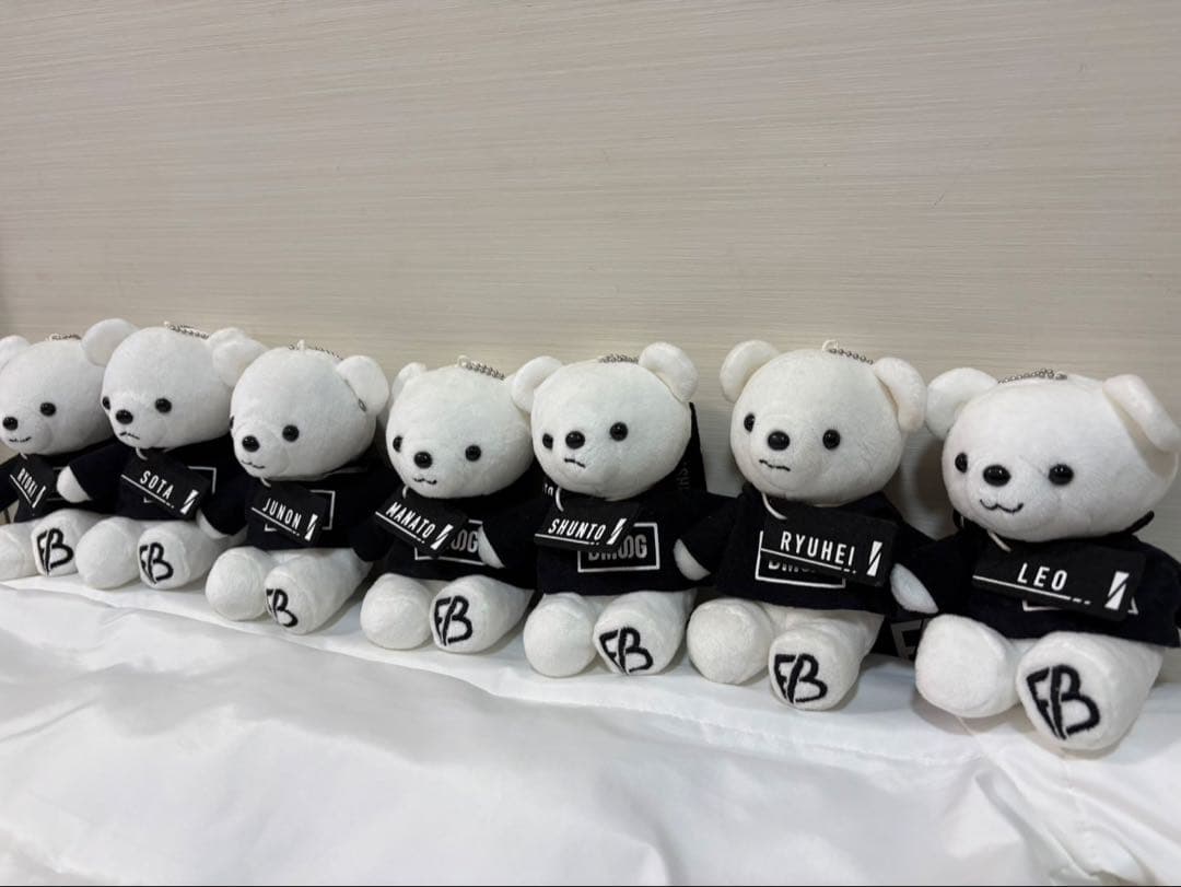 BE:FIRST モアプラスぬいぐるみ 初期 BMSG クマ　7体セットbmsg