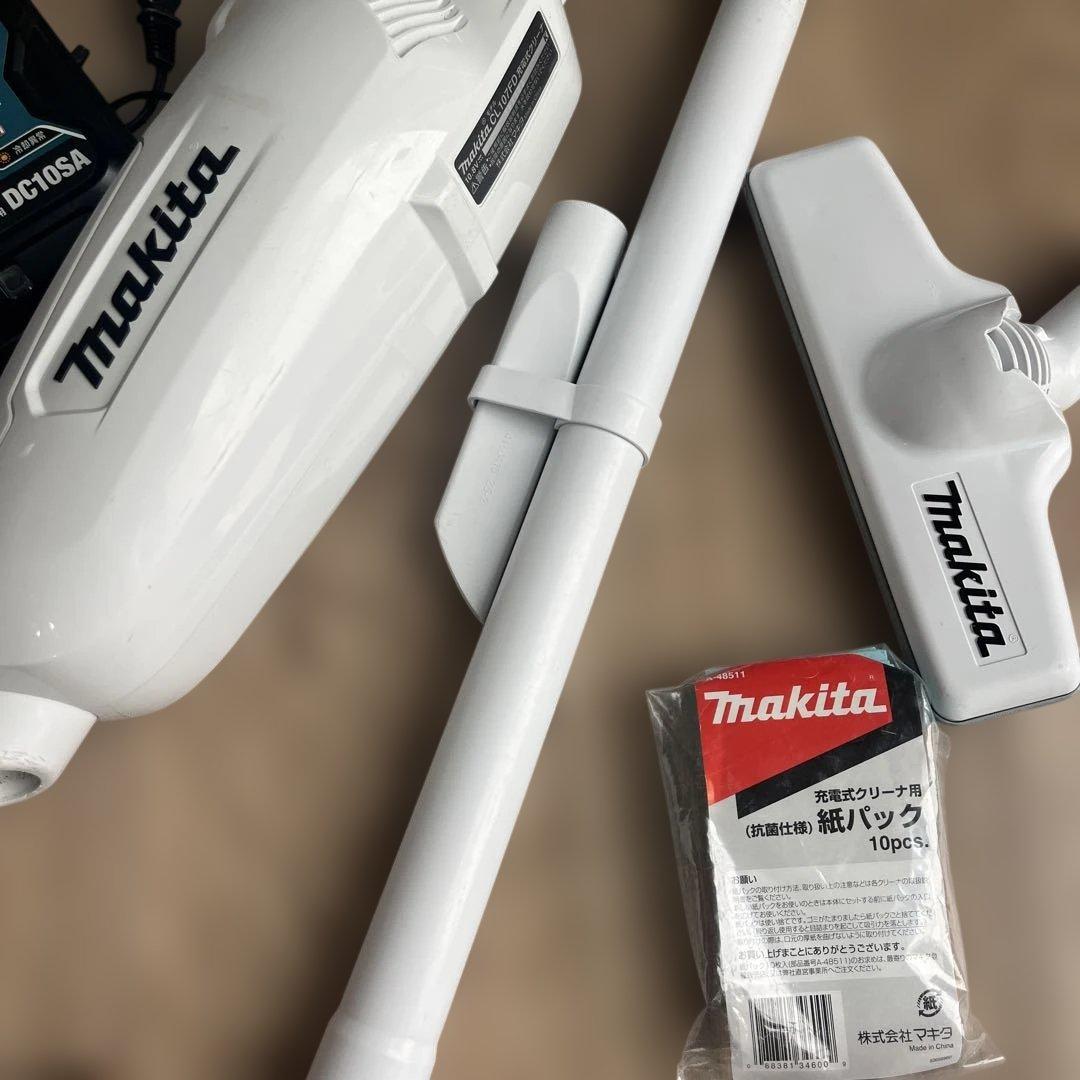 マキタ 掃除機 cl107fd 紙パック付き