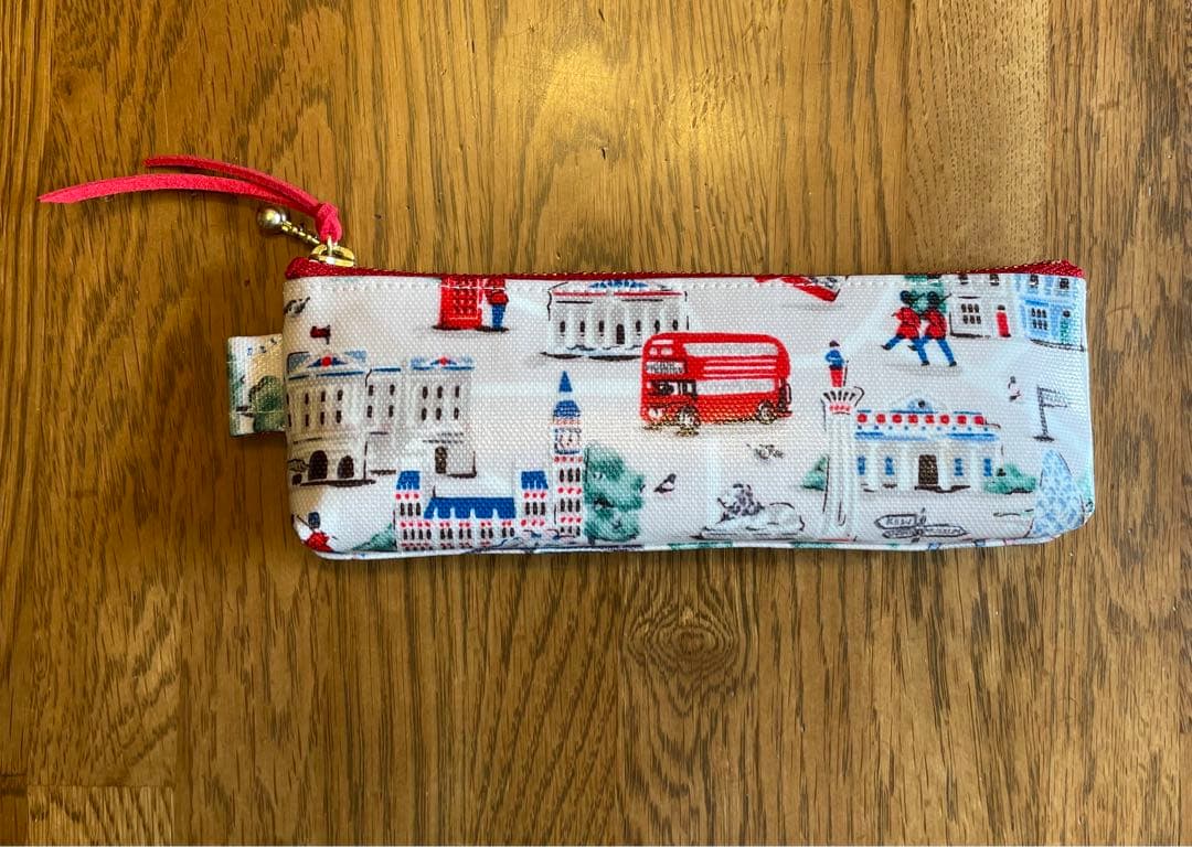 ラミネートミニペンポーチ  Cathロンドンマップ❤️Handmade