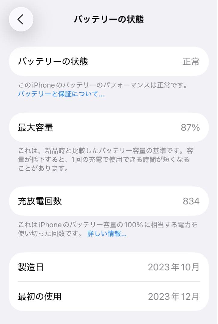 香港版Apple iPhone 15 Pro 美品256GB ブラックチタニウム