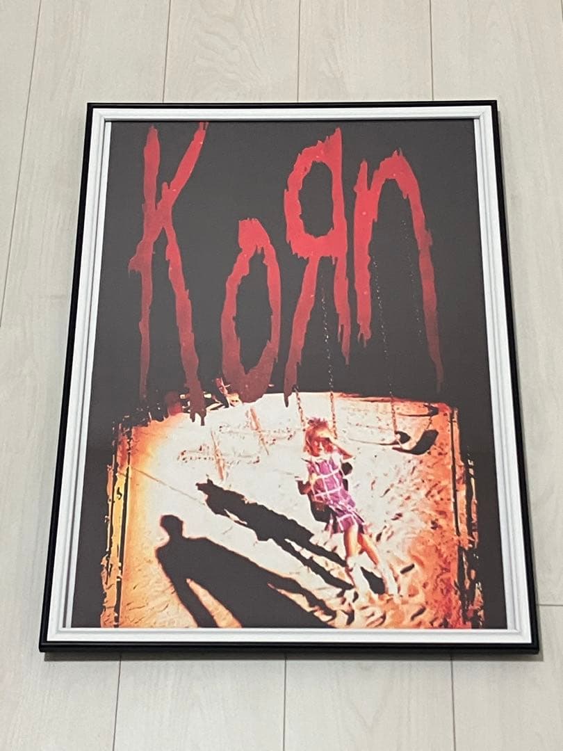 【額縁付き】 Korn コーンA2ポスター 1