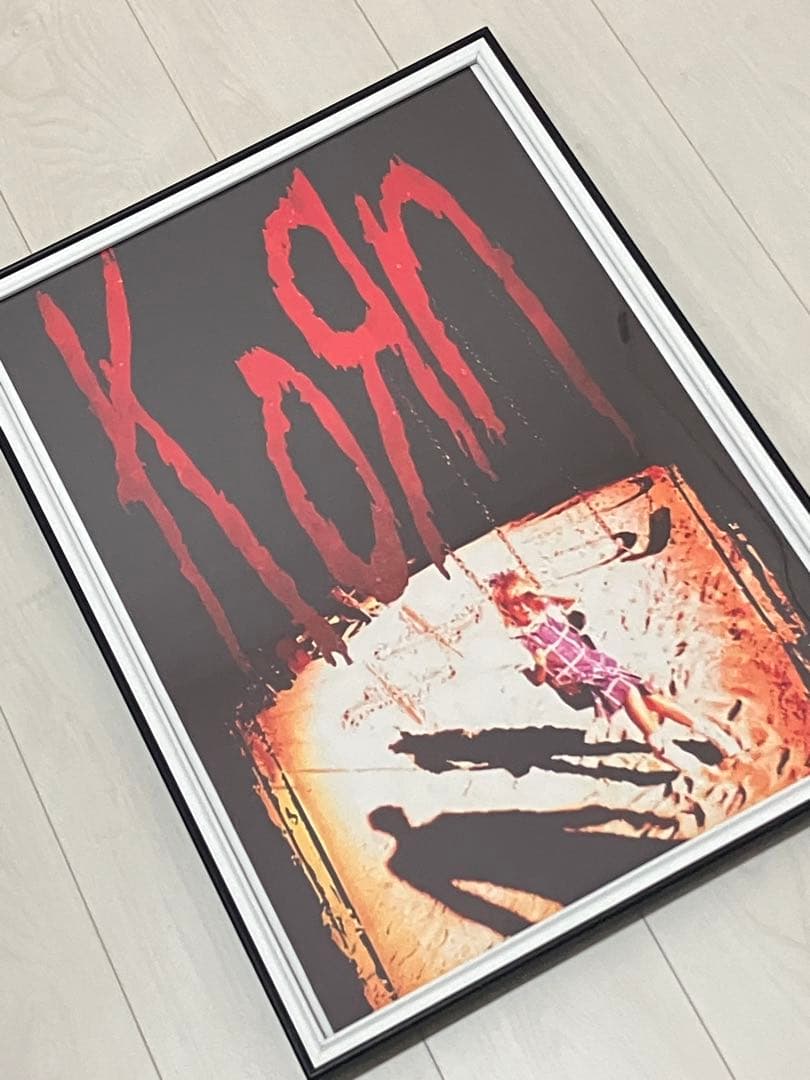 【額縁付き】 Korn コーンA2ポスター 1