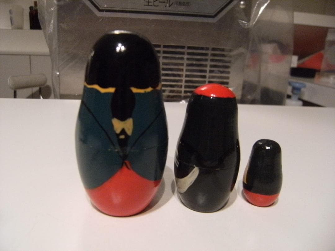 ロシア製品★ハンドメイド パイレーツ バイキング 海賊 マトリョーシカ 人形