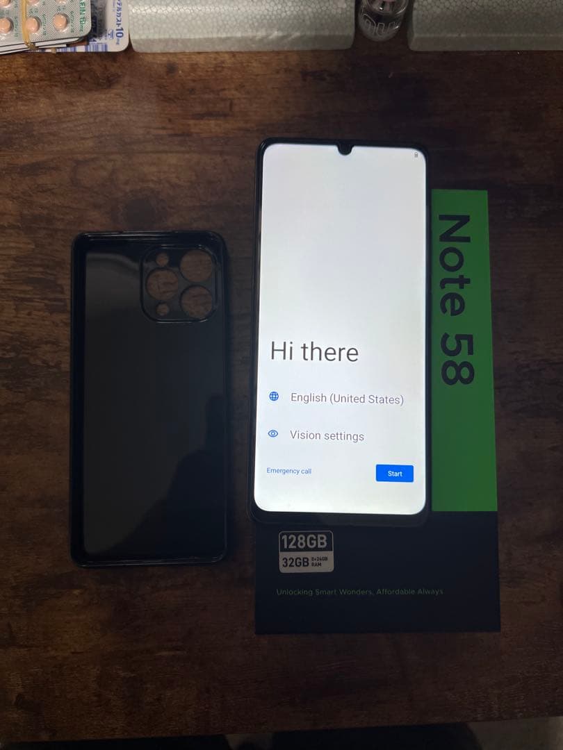 DOOGEE Note 58 128GB シルバー