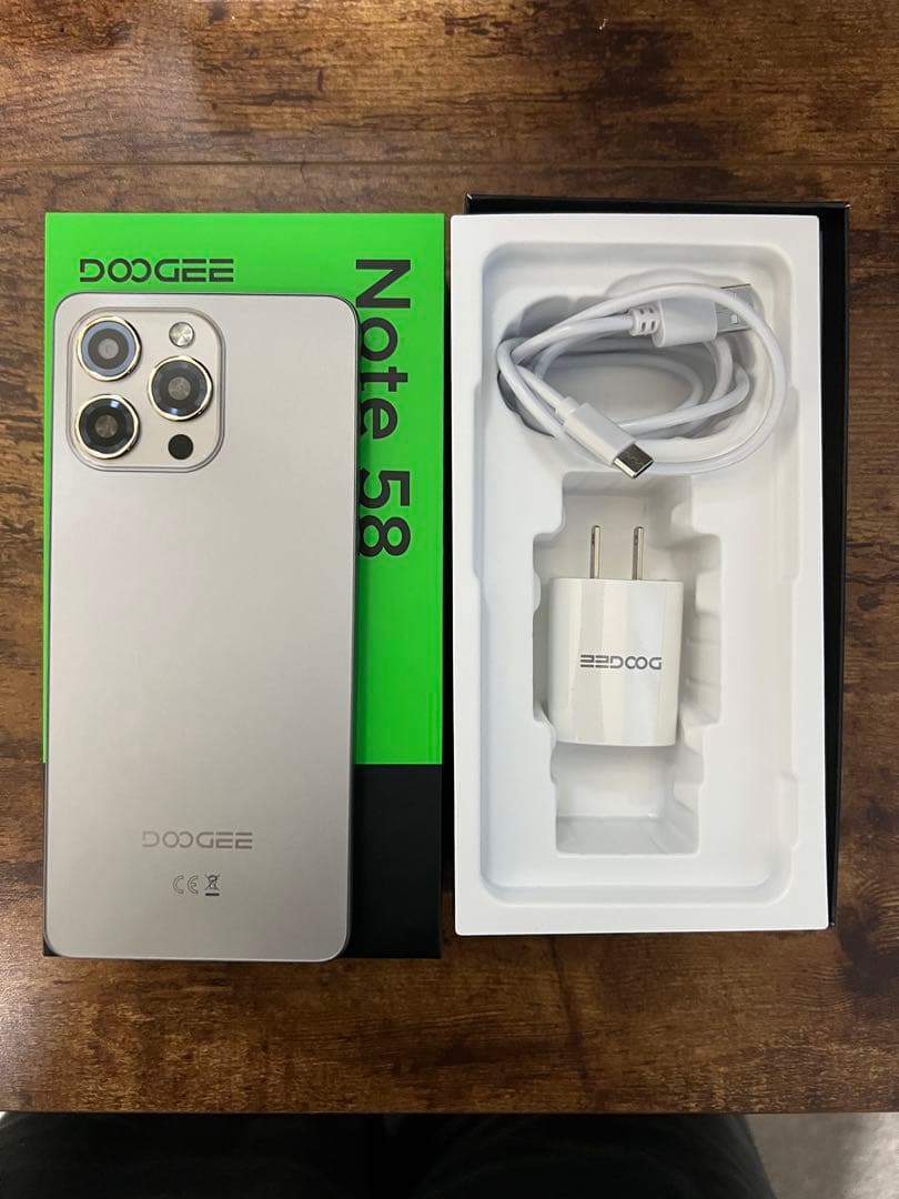 DOOGEE Note 58 128GB シルバー