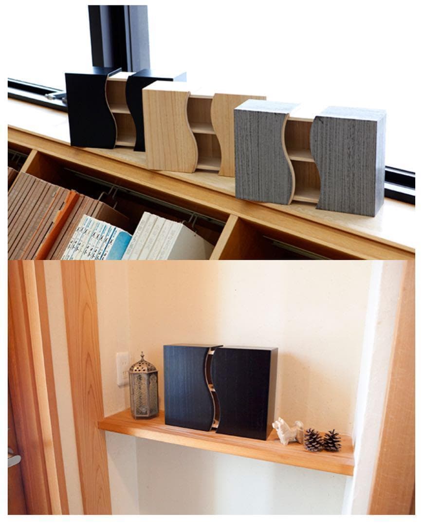 想ひ箱　おもいはこ　焼桐（グレー）　桐箱　小物入れ