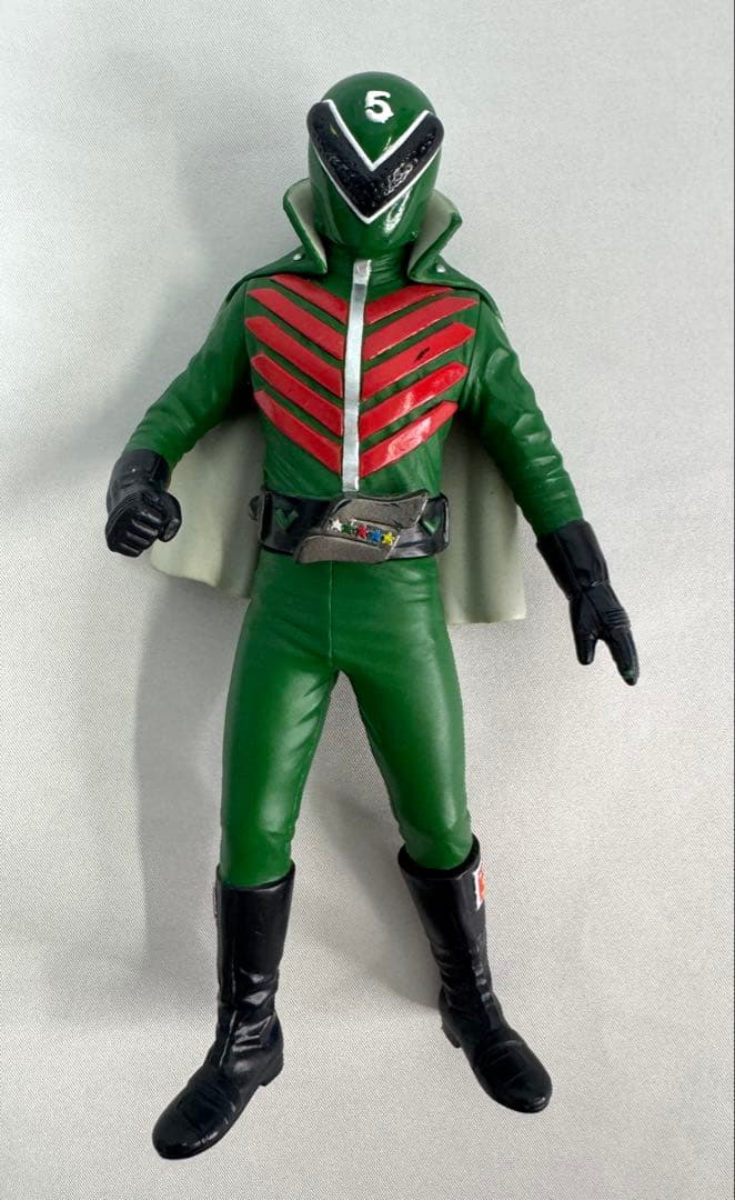 バンダイ ソフビ魂 ゴレンジャー アカレンジャー モモレンジャー 他 3点セット