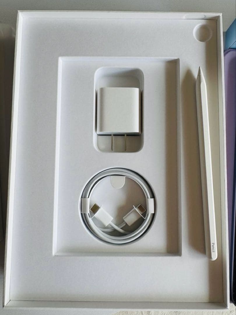 iPad Air (第5) パープル 256GB WiFi、Pencil、ケース