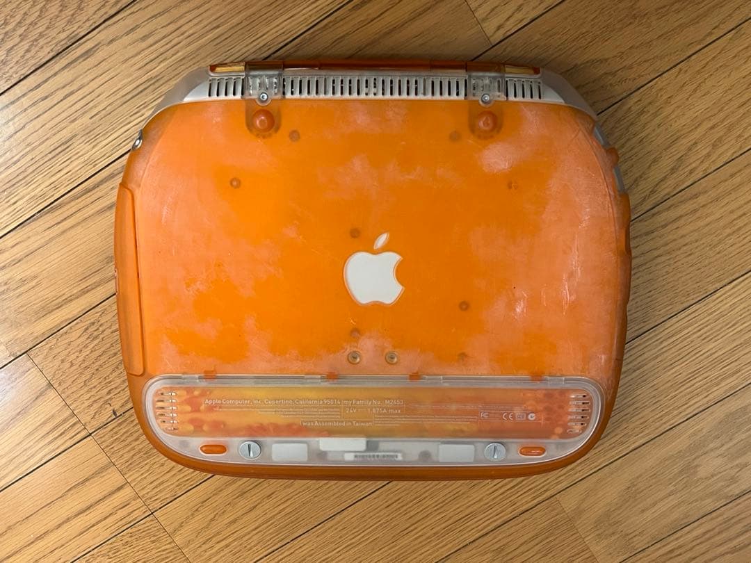 ジャンク品　ibook クラムシェル　タンジェリン　G3 M2453