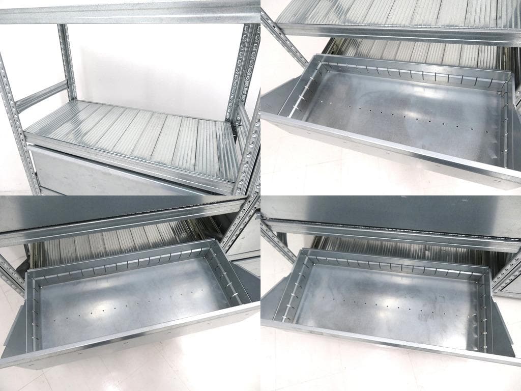 展示品　メタルシステム　3列4段　飾り棚　サイドボード　収納　キャビネット