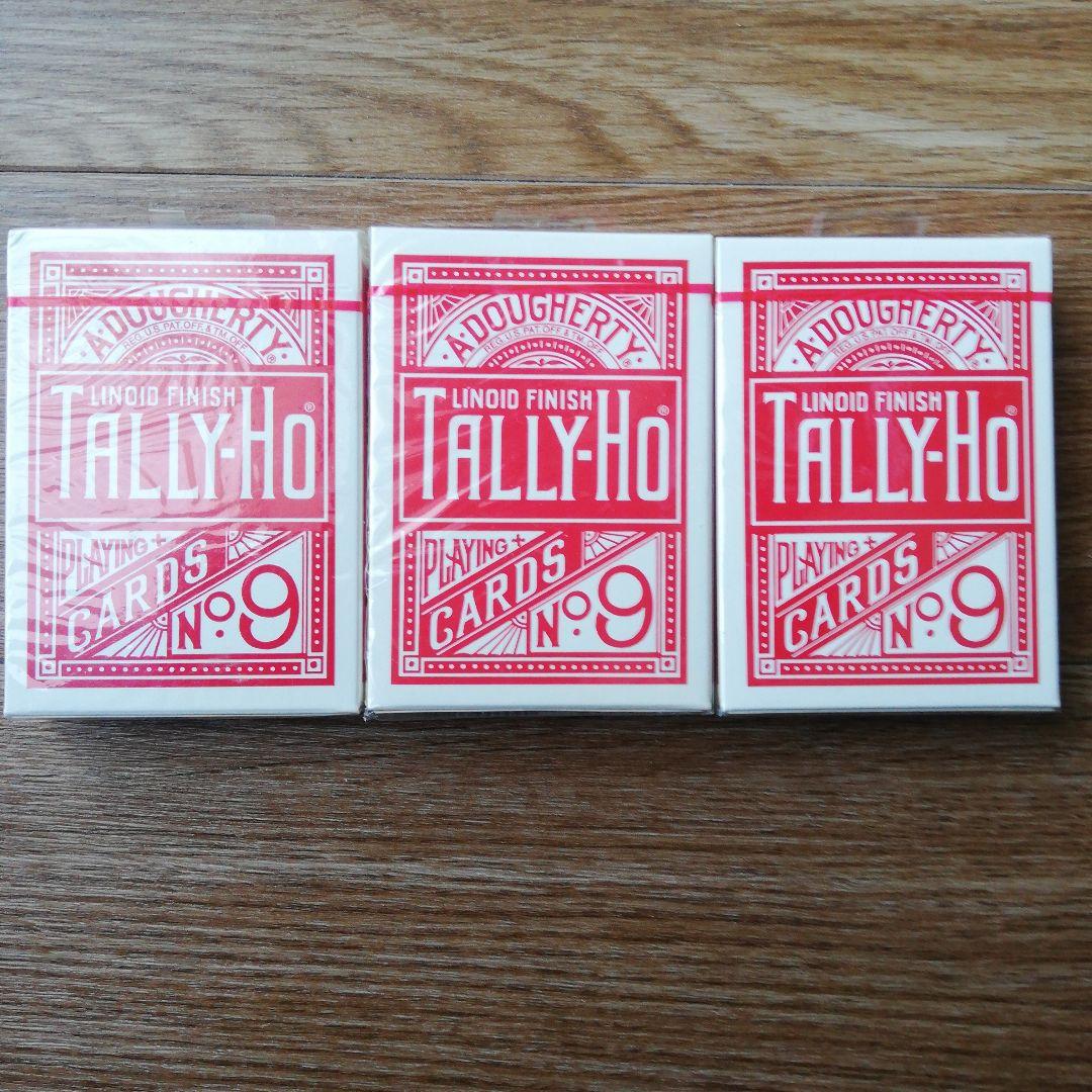 オハイオブルーシール●Tally-Ho No.9 トランプ 3セット