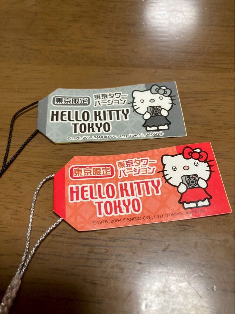 希少 激レア 新品 ご当地 ハローキティ 東京 東京タワー 写真 ストラップ