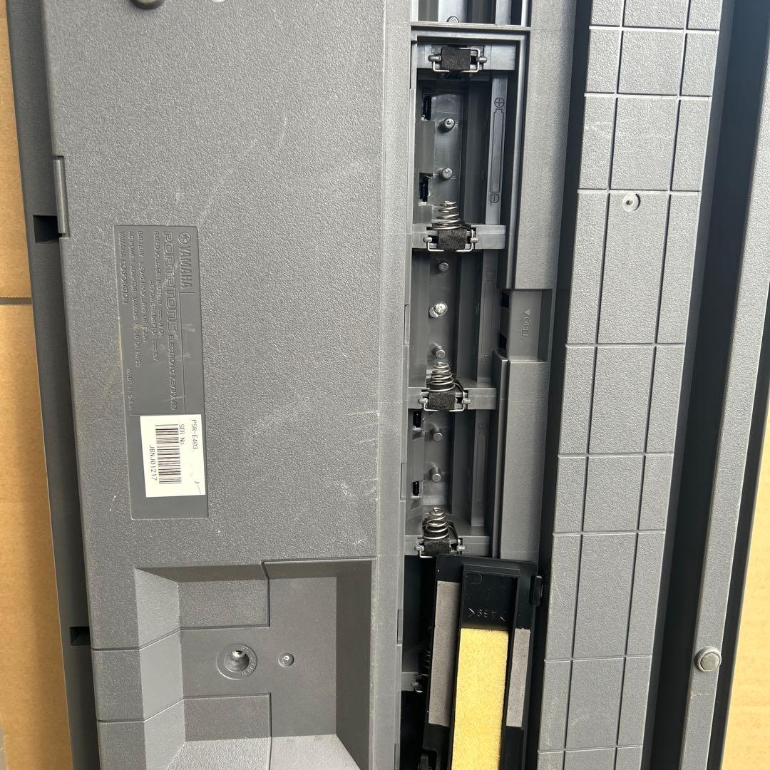 Yamaha PSR-E403 キーボード③