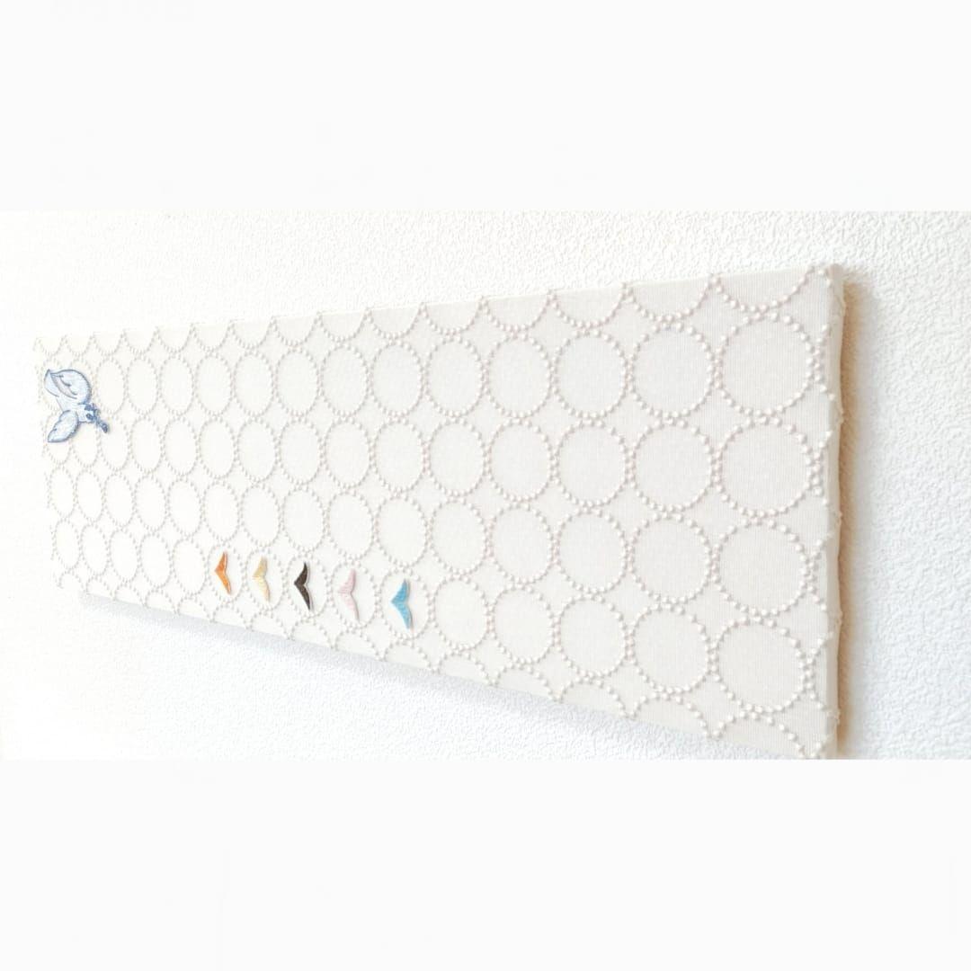 大型　ファブリックパネル　ミナペルホネン　インテリア　タンバリン　引っ越し祝い