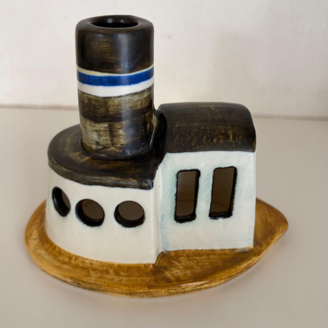 リサ・ラーソン 陶器　GUSTAVSBERG グスタフスベリ ボート