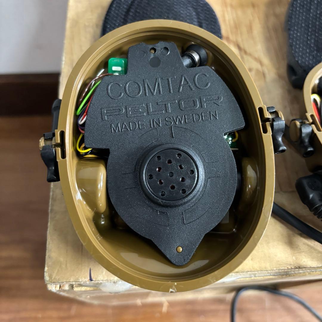 あ*し様 米軍　実物　3M PELTOR COMTAC V ヘッドセット　動作未