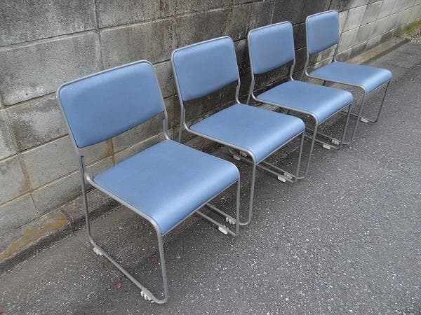 希少 オフィス 会議室 事務 店舗 ディスクチェア JOIFA616 4脚セット