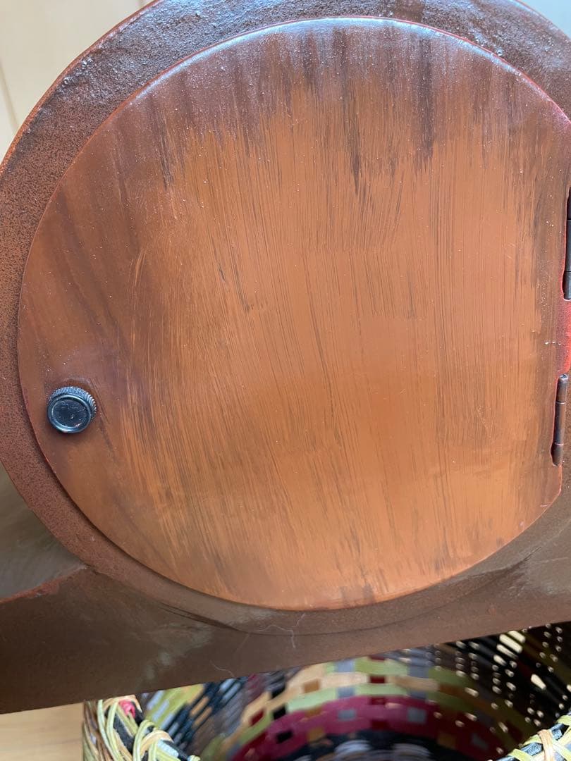 MEIJI 30DAY 日の出型ぜんまい置き時計 昭和レトロ　ヴィンテージ　稼働