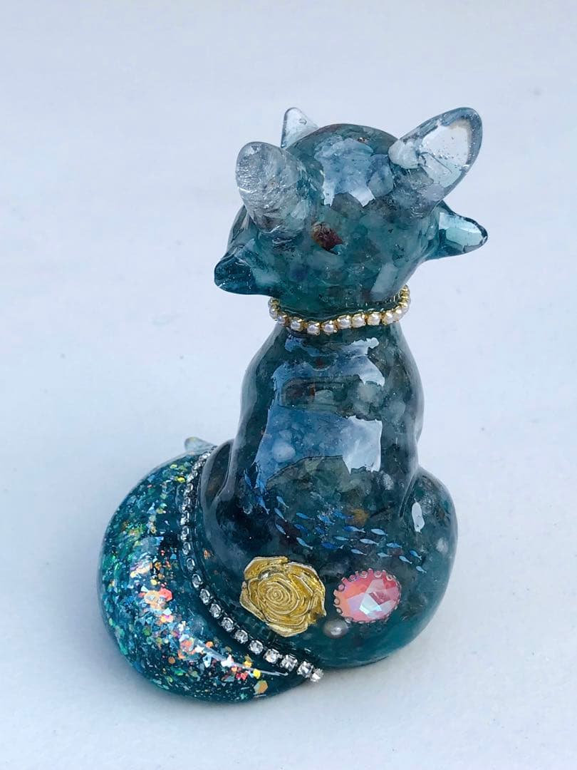 オルゴナイト狐さんNo.405