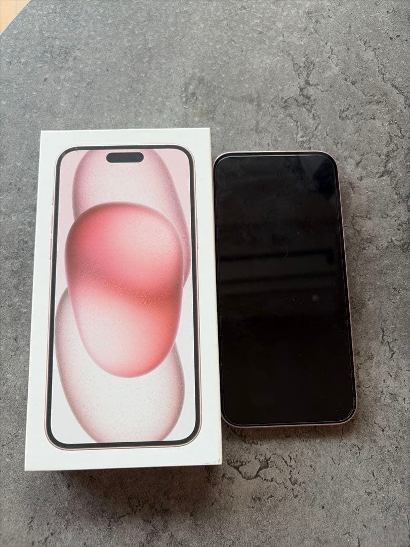 Apple iPhone 15 plus ピンク本体箱付256GB SIMフリー
