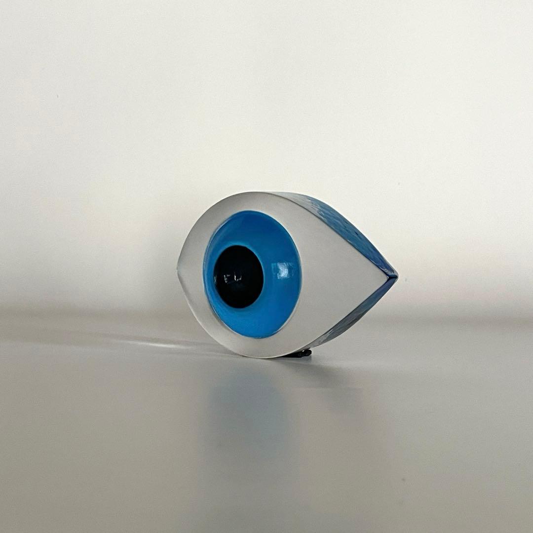 IKEA イケア ガラス スカルプチャー オブジェ ペーパーウェイト 北欧雑貨