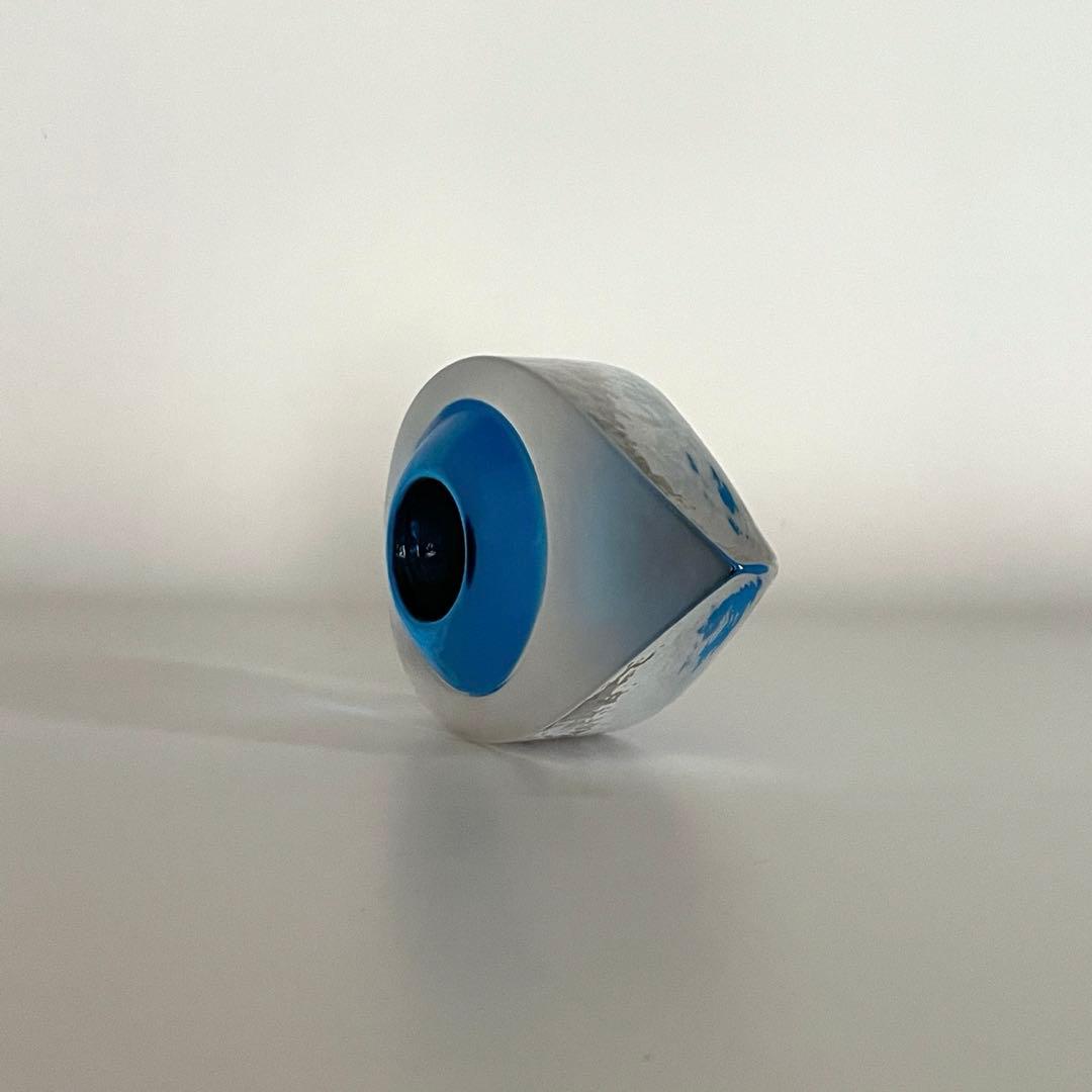 IKEA イケア ガラス スカルプチャー オブジェ ペーパーウェイト 北欧雑貨