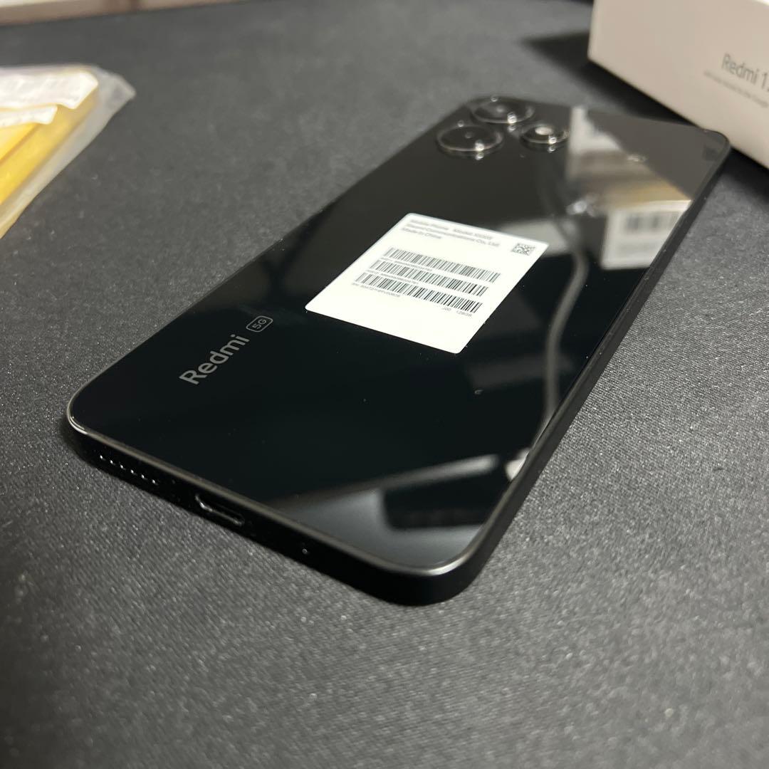 A04☆Redmi12 5G 4GB/128GB SIMフリー　未使用カバー