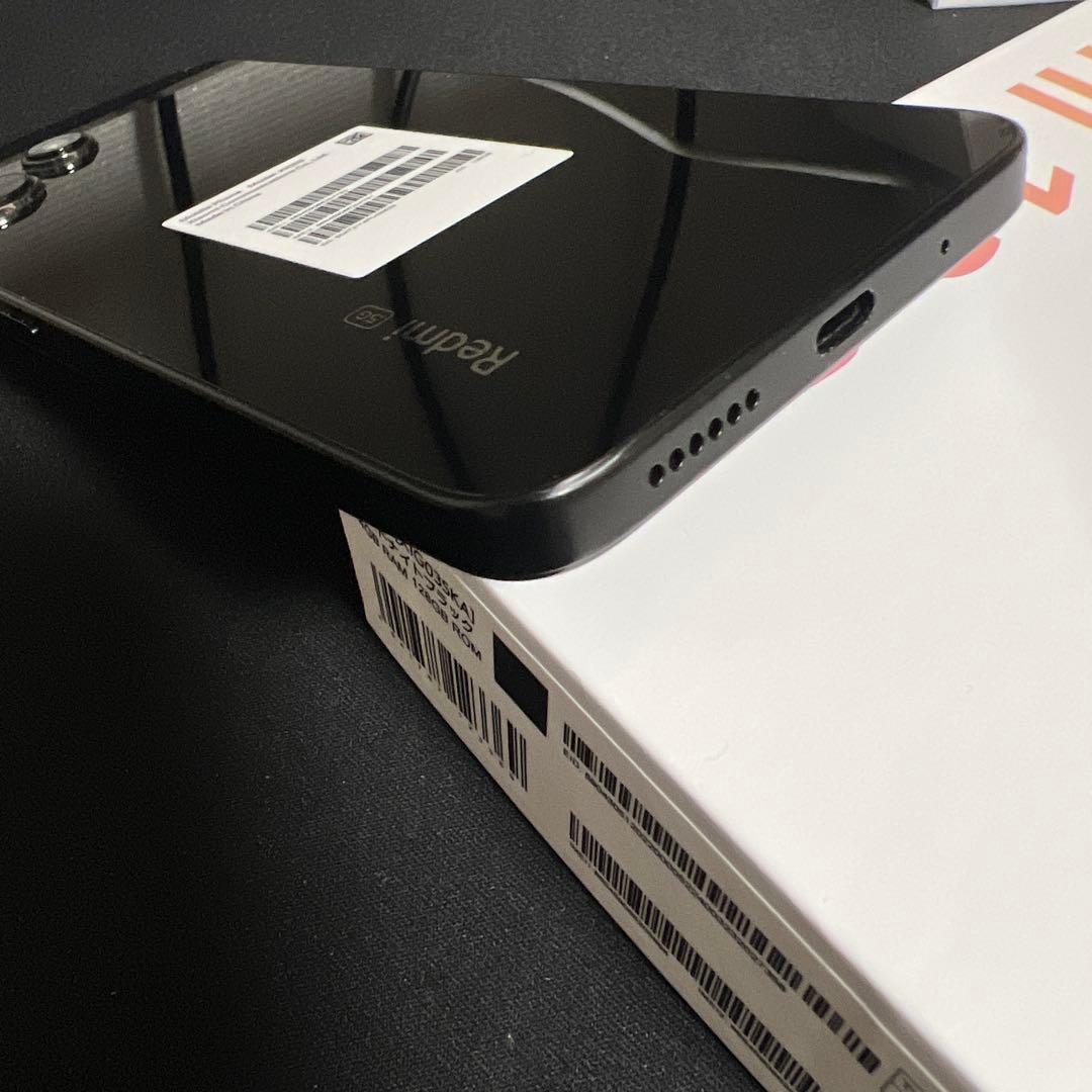 A04☆Redmi12 5G 4GB/128GB SIMフリー　未使用カバー