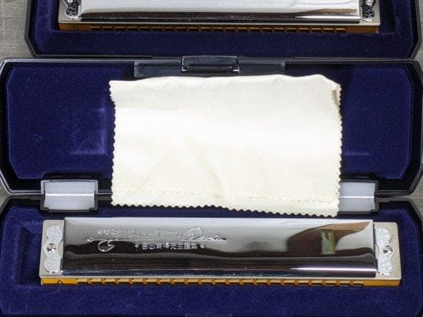 ミヤタハーモニカ A C 2個セット 高級ハーモニカ 楽器 管楽器