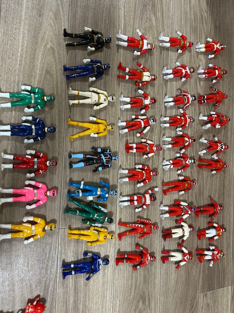戦隊ヒーロー・特撮フィギュアセット　仮面ライダー・指人形　⭐️レッド大量‼️⭐️