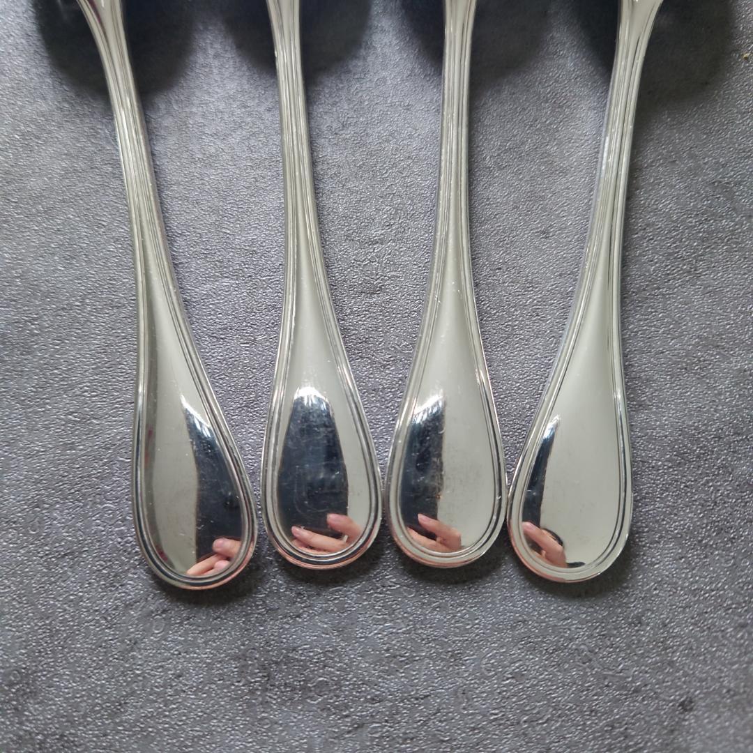 美品 クリストフル アルビ コーヒースプーン 4点