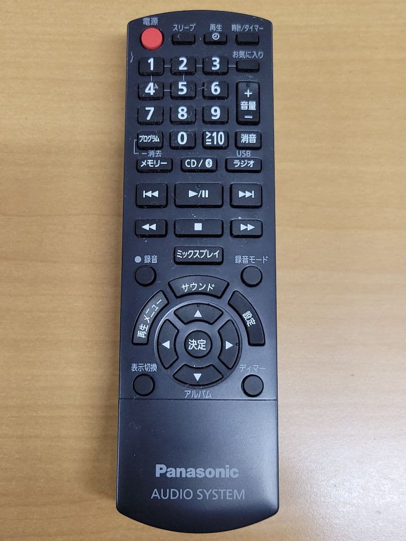 Panasonic コンパクトステレオシステム SC-RS60 2019年製（★