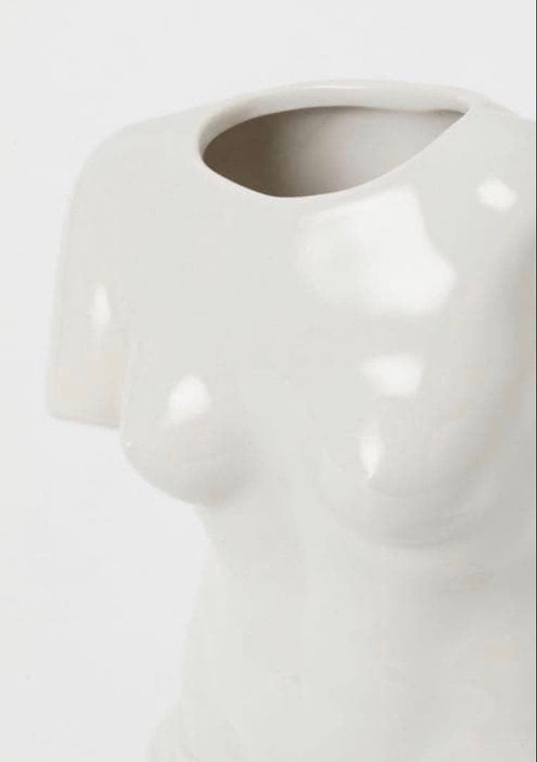 高級　インテリア　陶器 ヴィーナス ヌード　ボディ　裸婦 花瓶　フラワーベース