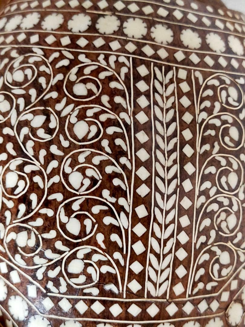 【値下げ】インド象の置物（木彫りの置物です）