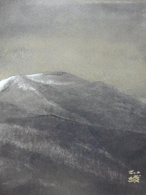 林和緒 、【月代】、新品高級額 額装付、日本画 希少画集画 状態良好