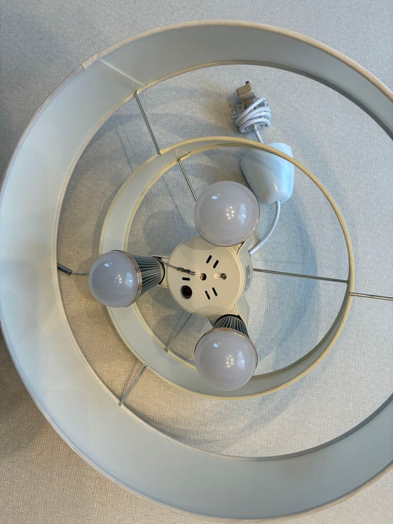 ペンダントライト DUAL 調光電球＆リモコン付き　美品