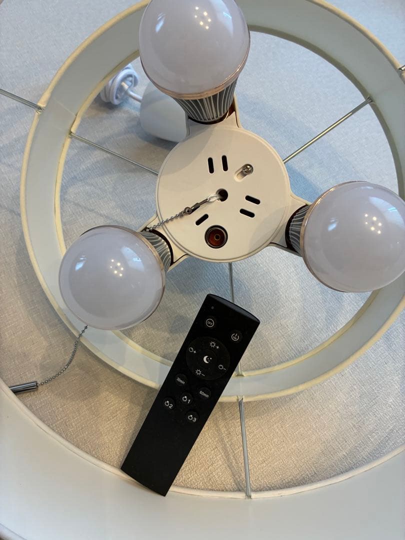 ペンダントライト DUAL 調光電球＆リモコン付き　美品