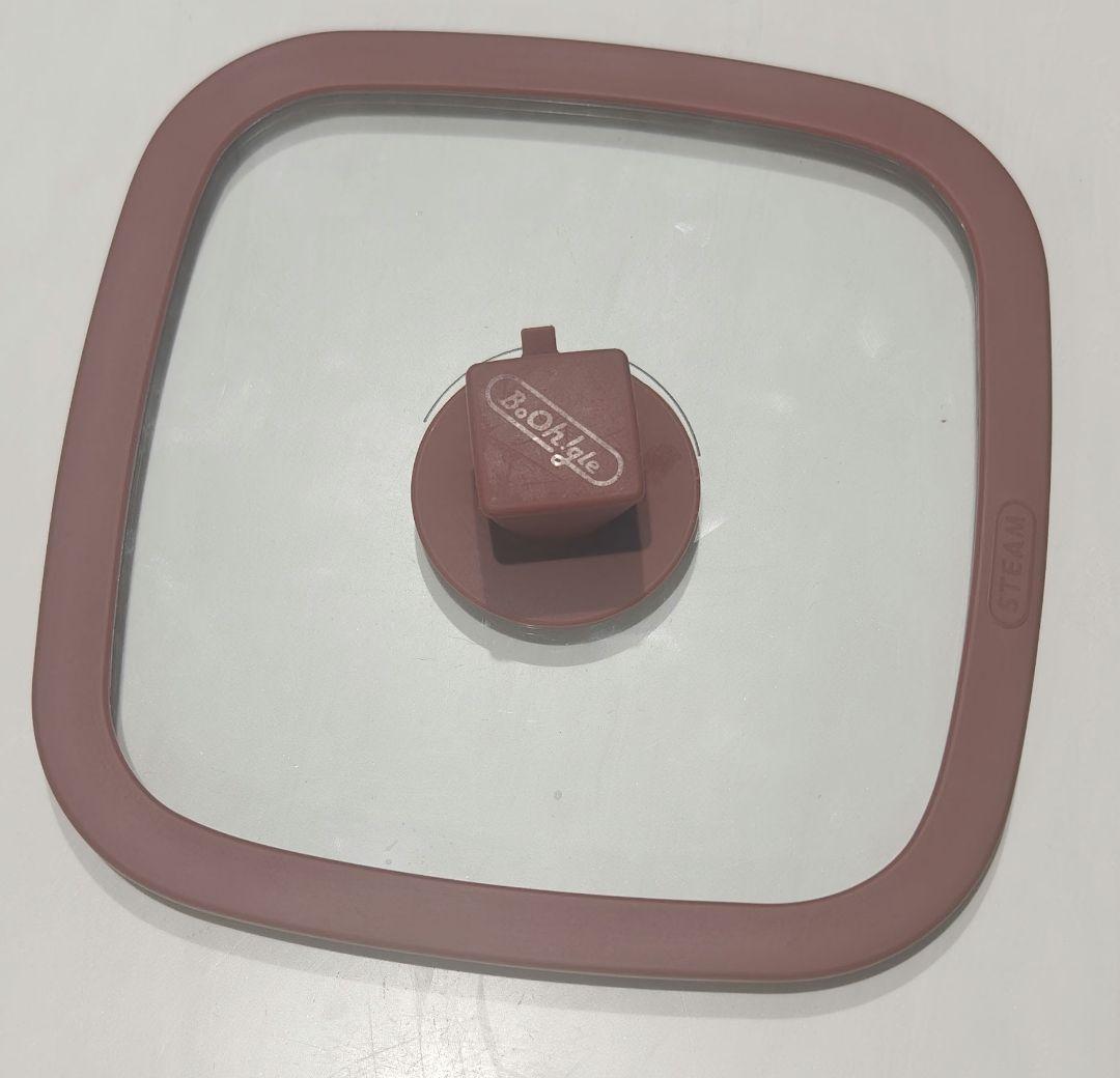 値引中、ボオグル 22cm鍋と22cmグリルパン ＆ハンドル ＆ガラス蓋