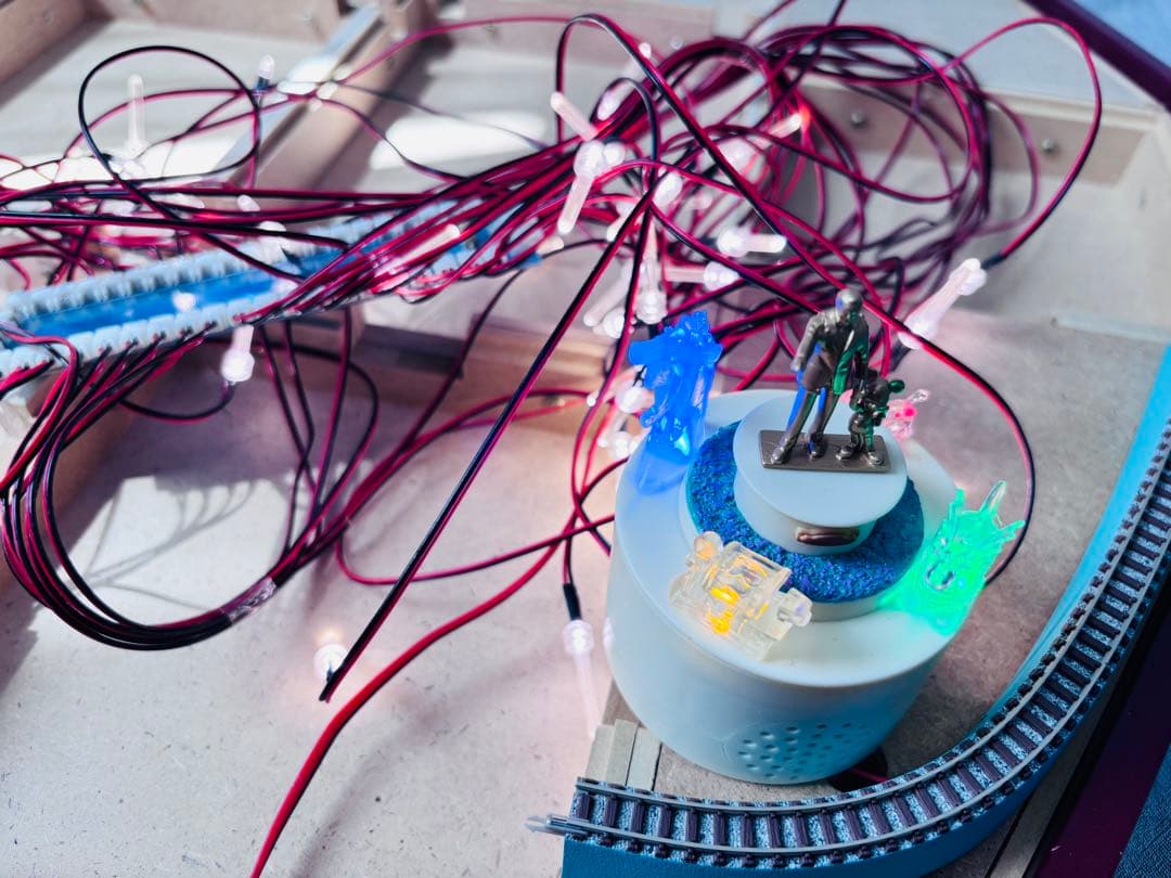 【送料込み】デアゴスティーニ　マイディズニーランド　ジオラマと台座のセット